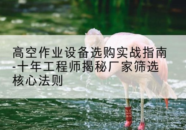 山阴剪叉式升降机厂家-高空作业设备选购实战指南-十年工程师揭秘厂家筛选核心法则